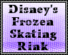 Frozen Ice Skating Rink