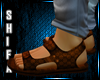 [sz] brown sandal