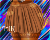 Pleated THK tan
