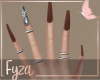 zafy brown nails