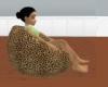 Cheeta bean bag chair