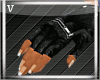 [V] Black Gloves Mil