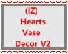 Hearts Vase Decor V2