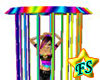 Animated Rainbow Cage GA