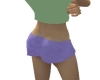 purple hottie shorts