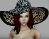 Black & White Diva Hat