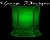 Emerald Axe Display