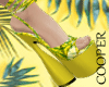 !A yellow summer shoes