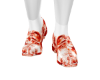 bloody shoes