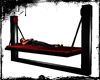 Black Red Portable Bed