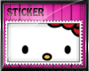 !H! Hello Kitty Stamp