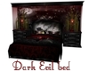 Dark evil bed