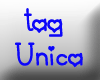 sticker tag Unica