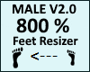 Feet Scaler 800% V2.0