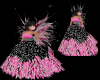 BLK AND PINK FAIRY DRESS