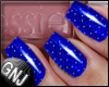 [gnj] blue Manicure