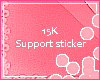 15K Sticker