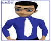 clbc blue shirt with tie