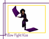 Purple Pillow Fight Kiss