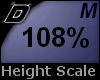 D► Scal Height*M*108%