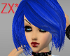 ZX* RainbowBob Blue Hair