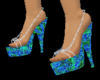 [W]Blueneon Sandals