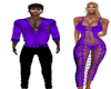 CPL PURPLE & BLACK W TAT