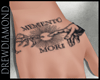 Dd-Memento Mori Hand tat