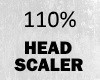 ₢ Head 110%