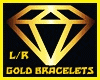 L/R-7+7-GOLD BRACELETS