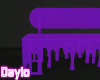 Ɖ" Drip Couch Purple