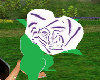 (Fe)white purple rose
