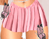𝓢. Pink flared skirt