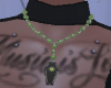 ~V~Green Coffin Rosary