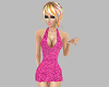 !BD Pink Halter Dress
