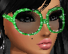 *-*Fashion Green Glasse
