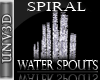 Spiraling Water Spouts