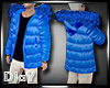 [J]Blue Fur Coat