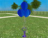 Purple Blue Balloons