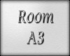 Room A3 sign