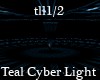 Teal  DJ Light