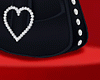 ✨ Heart bag black