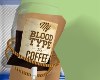 Blood Type Coffee Iv Bag