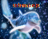 dolphin over the moon
