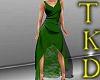 Emerald Lace&Gem Dress