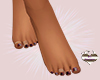 feet w/polish & nails
