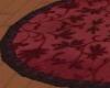 round wine rug