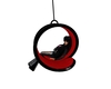 red and black swing