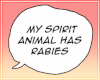 Spirit Animal Bubble
