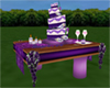 Wedding Cake Purple